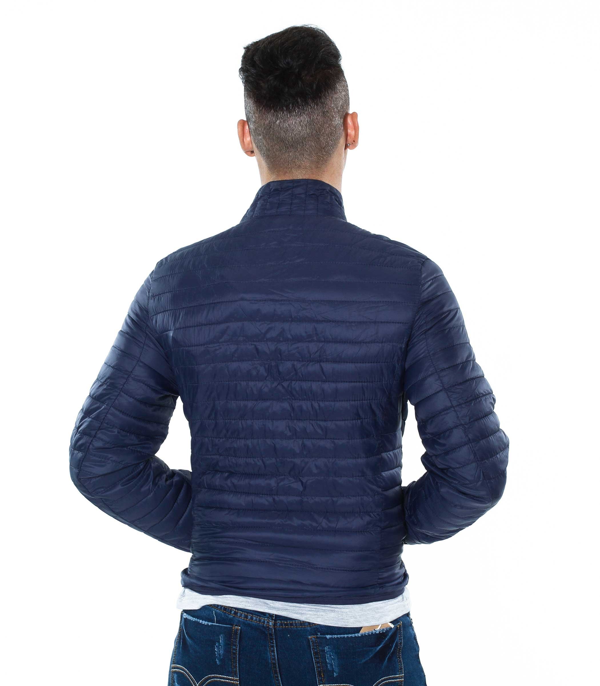 Giubbotto Piumino Uomo TONY BACKER - 100gr Imbottitura, Con Cappuccio, Regular Fit, Resistente All'Acqua - Foto 2