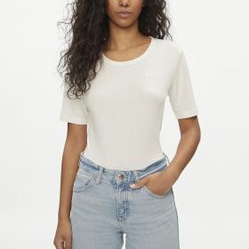 T-shirt Lee Elbow Girocollo Con Logo da Donna rif. 112350601