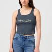 Canotta Top Wrangler Girocollo con Logo da donna rif. 112350280