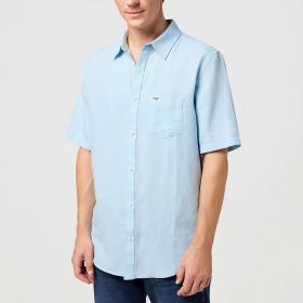 Camicia Wrangler One Pocket con logo da uomo rif. 112352188