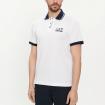 Polo Emporio Armani EA7 in jersey di cotone da uomo rif. 3DPF17 PJ03Z