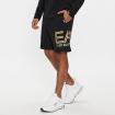Bermuda Shorts Logo Series EA7 in cotone da Uomo rif. 3DPS76 PJSHZ