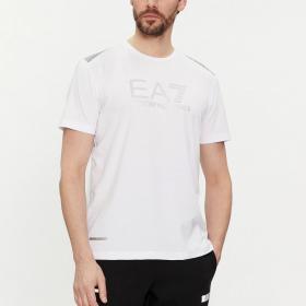 T-shirt Emporio Armani Ea7 7 Lines in tessuto riciclato da uomo rif. 3DPT29 PJULZ