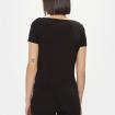 Blusa T-shirt Emporio Armani EA7 Logo Series da donna rif. 3DTT26 TJFKZ