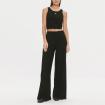 Completo Top Emporio Armani Ea7 Tuta in cotone stretch plissé da donna rif. 3DTV54 TJTVZ