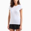 T-Shirt Armani Exchange Logo Glitterato da donna rif. 3DYT48 YJETZ