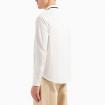 Camicia Armani Exchange in tessuto satin stretch da uomo rif. 3DZCL6 ZN10Z
