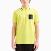 Polo Armani Exchange in cotone organico da uomo rif. 3DZFJA ZJXHZ