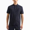 Polo Armani Exchange in jersey jacquard da uomo rif. 3DZFLG ZJ85Z