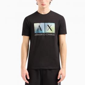 T-Shirt Armani Exchange con maxi stampa da uomo rif. 3DZTJB ZJBYZ