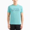 T-Shirt Armani Exchange con logo a contrasto da uomo rif. 3DZTJF ZJH4Z
