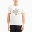 T-Shirt Armani Exchange con stampa giradischi da uomo rif. 3DZTJT ZJ3VZ