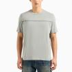 T-Shirt Armani Exchange con strip logo da uomo rif. 3DZTLG ZJ9JZ