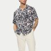 Camicia Tommy Hilfiger Essential Stile Bowling Con Stampa da uomo rif. UM0UM03227