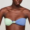 Top Bikini da mare Tommy Hilfiger Heritage A Fascia Color Block da donna rif. UW0UW05100