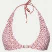 Top Bikini da mare Tommy Hilfiger Monogram Reversibile A Triangolo da donna rif. UW0UW05309