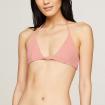 Top Bikini da mare Tommy Hilfiger Monogram Reversibile A Triangolo da donna rif. UW0UW05309