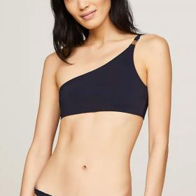 Top Bikini da mare Tommy Hilfiger Monogram Reversibile da donna rif. UW0UW05310