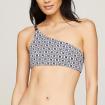 Top Bikini da mare Tommy Hilfiger Monogram Reversibile da donna rif. UW0UW05310