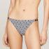 Slip bikini da bagno Tommy Jeans Monogram Reversibili da donna rif. UW0UW05338