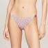 Slip bikini da bagno Tommy Jeans Monogram Reversibili da donna rif. UW0UW05338