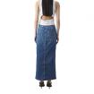 Maxi gonna Calvin Klein Jeans in denim da donna rif. J20J222994