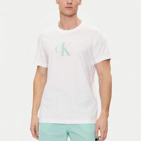 T-shirt Calvin Klein Swimwear con logo da uomo rif. KM0KM00971