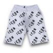 Bermuda shorts Icon con logo da uomo rif. IU8161B