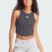 Top Canotta Adidas Essentials Animal-print Crop da donna rif. IN9930
