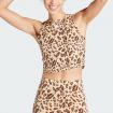 Top Canotta Adidas Essentials Animal-print Crop da donna rif. IR9310