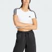 T-shirt Adidas Essentials 3-Stripes da donna rif. IR6112