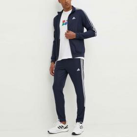Tuta sportiva Adidas Basic 3-Stripes Essentials da uomo rif. IY6663