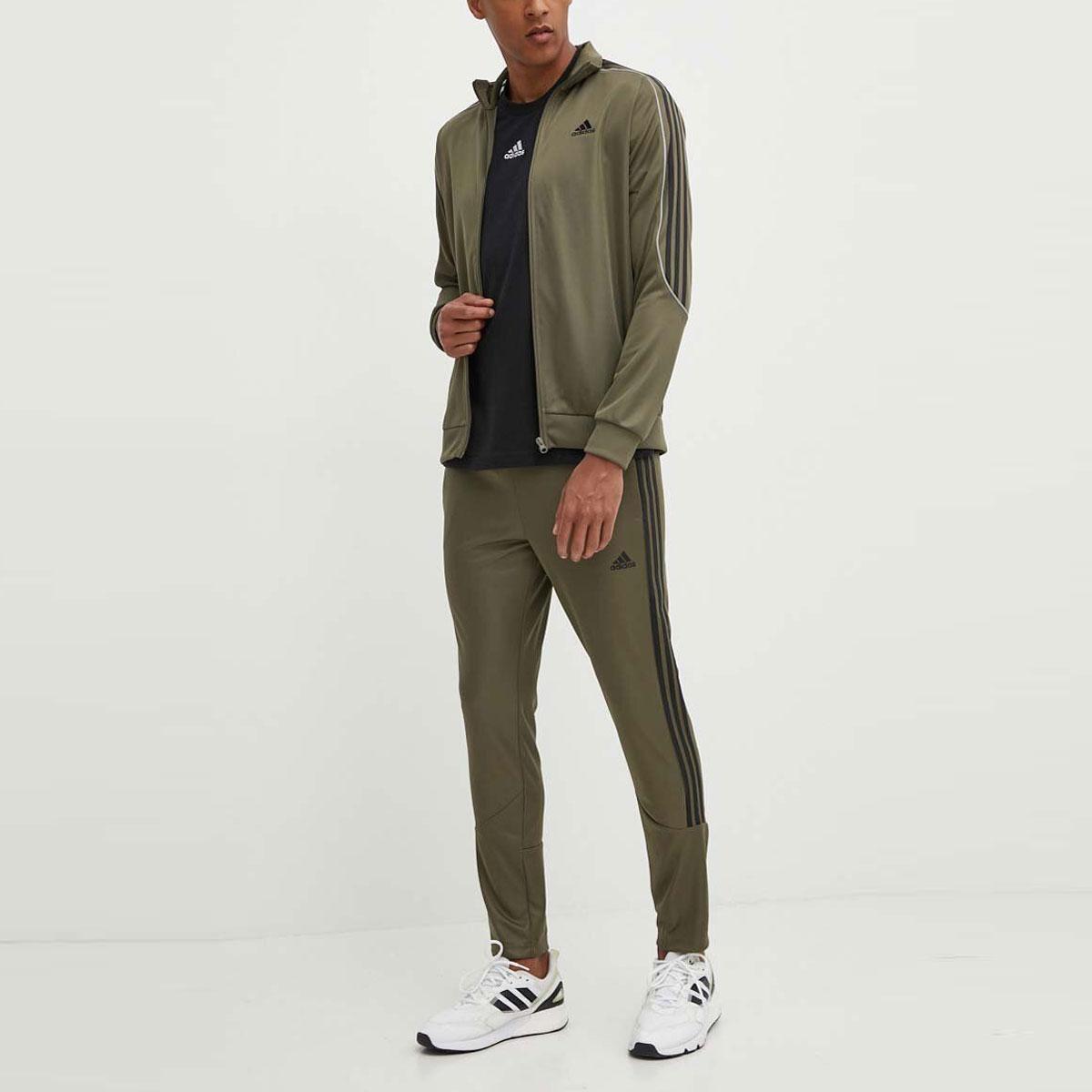 Tuta sportiva Adidas Basic 3 Stripes Essentials da uomo rif. IY6668