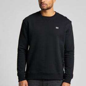 Maglione Felpa Lee Plain Crew girocollo con logo da uomo rif. L81ITJ01