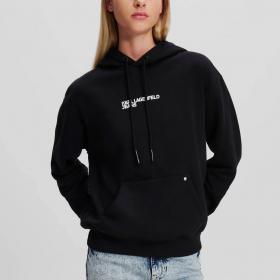 Maglia Felpa Karl Lagerfeld Con Cappuccio e Stampa da donna rif. 246J1802