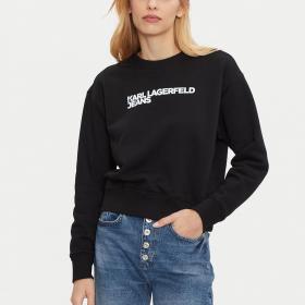 Maglia Felpa Karl Lagerfeld Con Logo da donna rif. 246J1809