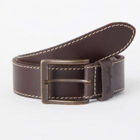 Cintura Wrangler In Pelle Basic Metal Loop Belt da Uomo rif. W0080US85