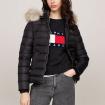 Giubbotto Piumino Tommy Jeans Aderente Con Finitura Sul Cappuccio da donna rif. DW0DW18312