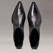 Stivali Stivaletti Calvin Klein Da Cowboy in pelle da donna rif. HW0HW02315
