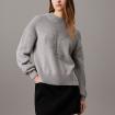 Maglione Maglia Calvin Klein In Cotone e Lana con Monogramma da donna rif. J20J224224