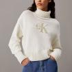 Maglione Maglia Calvin Klein A Collo Alto con Monogramma da donna rif. J20J224224