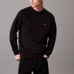 Maglione Calvin Klein Jeans Maglia In Spugna Di Cotone Con Badge da uomo rif. J30J325270