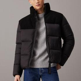 Giubbotto Piumino Calvin Klein Jeans Sherpa in Vari Materiali da uomo rif. J30J326091