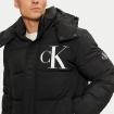 Giubbotto Piumino Calvin Klein Jeans Con Cappuccio In Nylon Arricciato da uomo rif. J30J326104