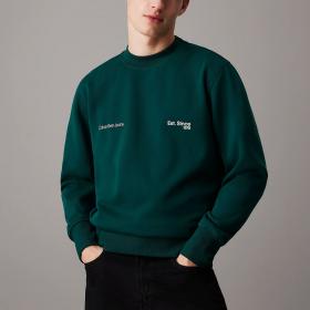 Maglione Calvin Klein Jeans felpa Con Logo da uomo rif. J30J326877