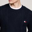 Maglione Tommy Jeans In Maglia Intrecciata da uomo rif. DM0DM19440