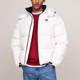Giubbotto Piumino Tommy Jeans Alaska Con Distintivo da uomo rif. DM0DM20479