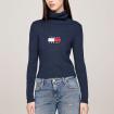 Maglia Tommy Jeans Dolcevita In Lana da donna rif. DW0DW18678