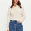 Maglia Tommy Jeans Squadrato In Maglia Intrecciata da donna rif. DW0DW18680