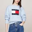Maglia Tommy Jeans Pullover MéLange Con Lana da donna rif. DW0DW18681